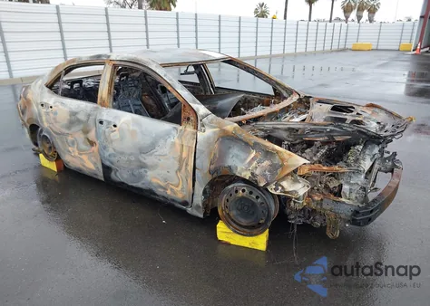 2015 Toyota Corolla L из США, поврежденный, VIN 2T1BURHE4FC358945